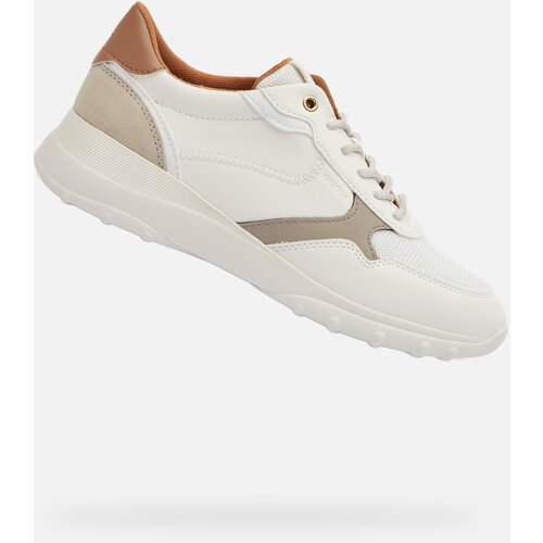 Geox White women's sneakers Alleniee - Women's Cene