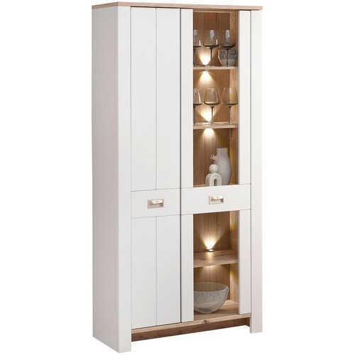 Hom`in vitrina, siva, barve hrasta Slike