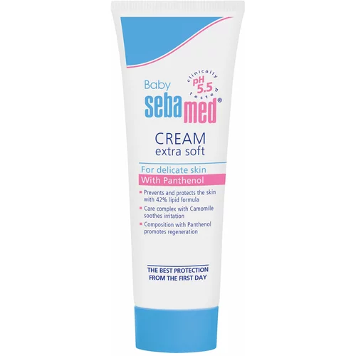 Sebamed Baby Extra Soft Cream hranljiva krema za telo za nežno otroško kožo 50 ml za otroke