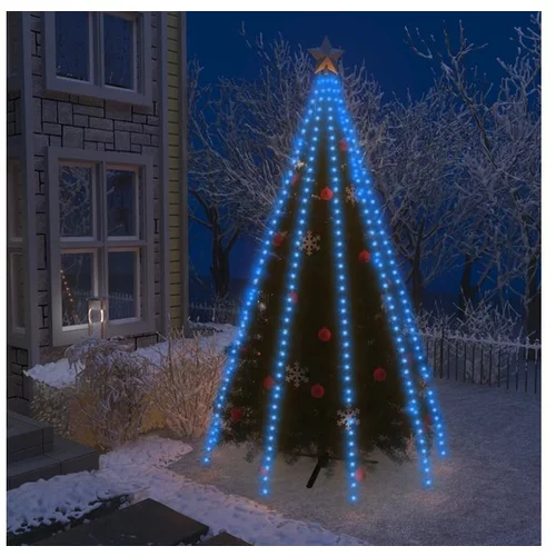  Lučke za novoletno jelko 400 LED lučk modre 400 cm