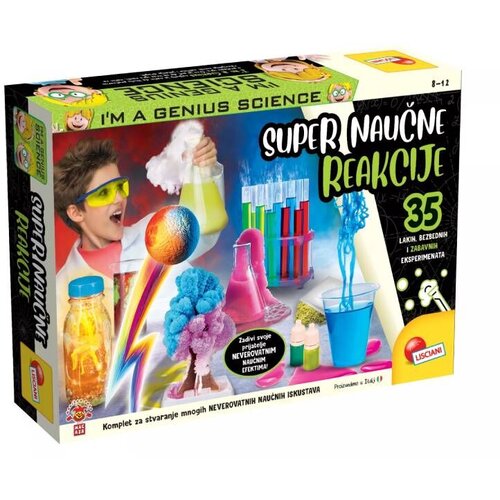 Lisciani Mali genije SR edukativni set Super reakcije 58929 Slike
