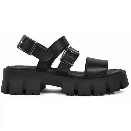 Altercore Sandale SUSIE VEGAN za žene, boja: crna