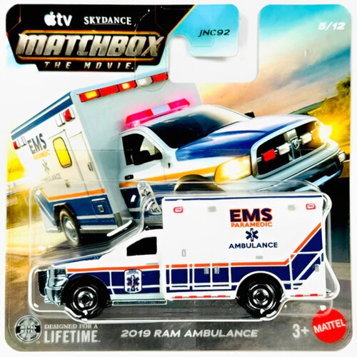 Mattel Matchbox A Film: 2019 RAM Ambulance autić 1/64 - Cene