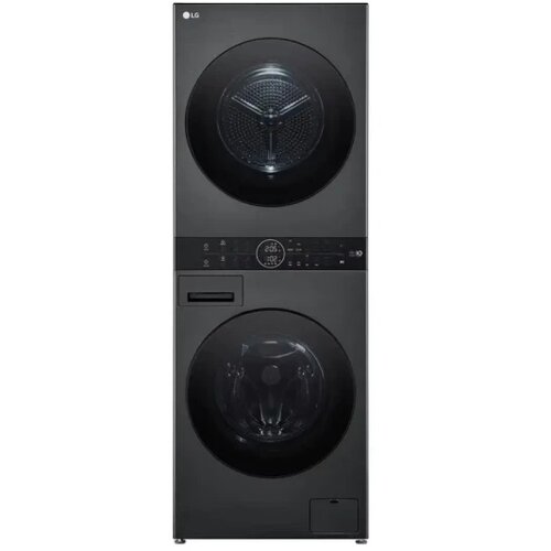 LG WashTower&trade;, 12/10 kg, max. 1400 obrtaja/min., Steam&trade;, TurboWash&trade;360, kondenzator sa automatskim či&scaron;cenjem, ThinQ&trade; WiFi funkcija - Crna ( Cene