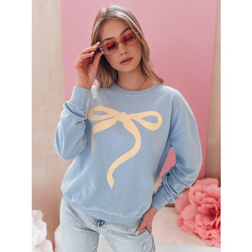 DStreet Bluza damska one size oversize SOFTTIE błękitna Cene