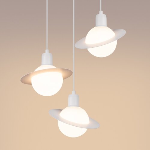 Sollux Lighting Sollux SL.1357 - Luster na sajli HYPERION 3xG9/8W/230V bela Cene