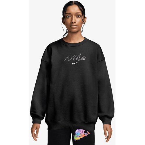 Nike Majica dugih rukava G NSW STDIO FLC OVRSZD CRW AOP Slike