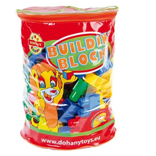 Mađarski proizvođač Maxi Blocks kockice za gradnju u vreći sa 112 dijelova - D-Toys Slike