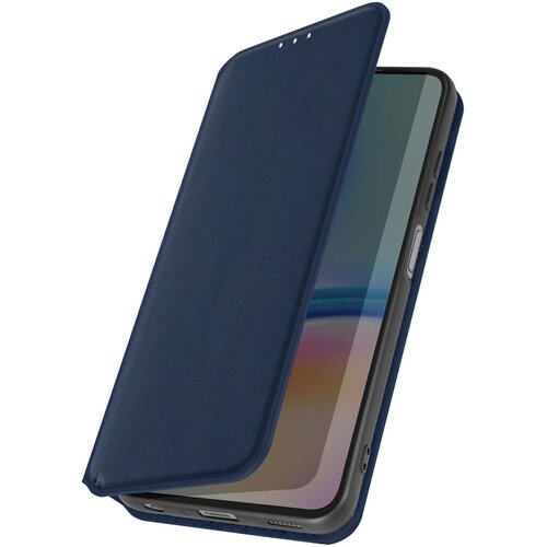 AVIZAR etui za galaxy A05s card holder video support magnetic flip, modra noč, (5000016055) Cene