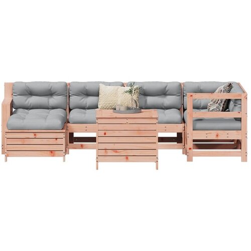 vidaXL 7-dijelni set vrtnih sofa od masivnog drva duglazije Cijene