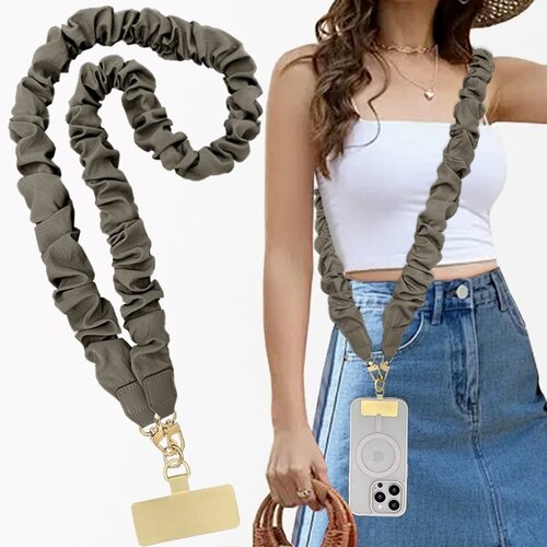 INF Dolga Kreativna Vrvica za Telefon - Zapestnica proti Izgubi Telefona Grey, (5000116364) Cene