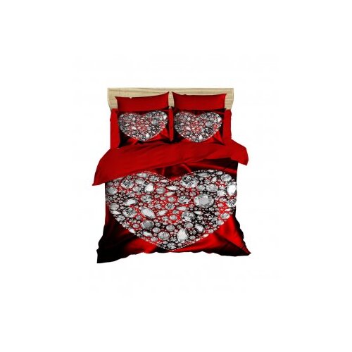 Lessentiel Maison set posteljine 174, 200x220cm, crvena Cene