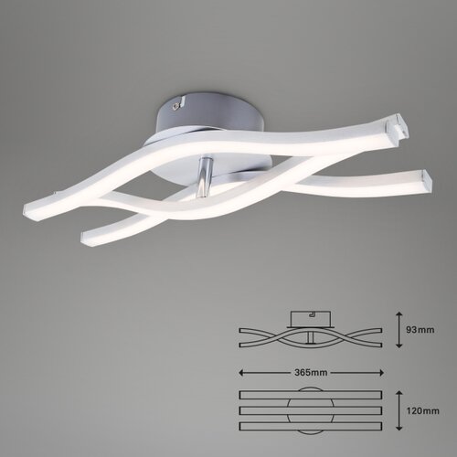 BRILONER 3186-039 - led plafonski luster go 3xLED/6W/230V Slike