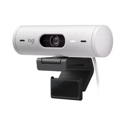 Logitech Kamera Brio 500, bela, USB