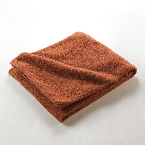 Douceur d intérieur Crvena/narančasta deka od flisa 180x220 cm Curly Wooly – Cijene