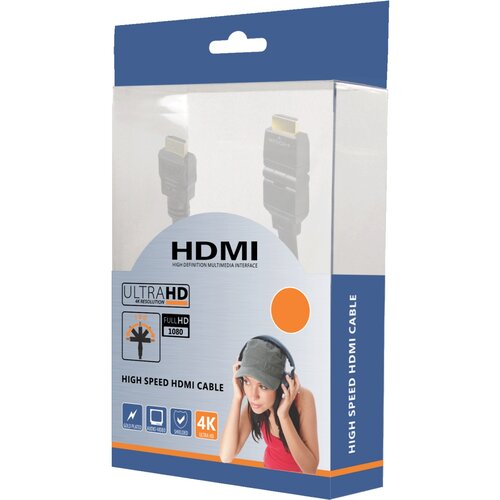 Zed Electronic HDMI kabel, 5.0 met, ver. 1.4, 4K, 3D, HEC, HDCP, ARC - HDMI2/5.0 Cijene
