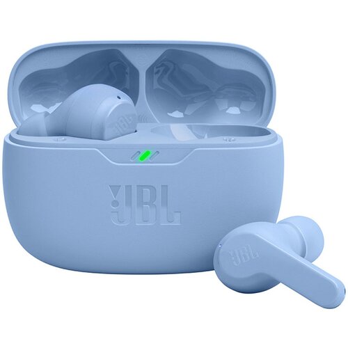 JBL Brezžične slušalke Vibe Beam, modre Cene