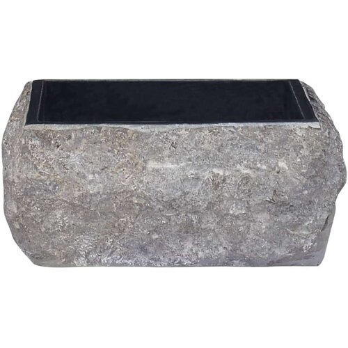 VidaXL Umivaonik crni 30 x 30 x 13 cm mramorni Slike