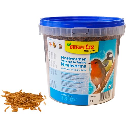 Benelux kanta sa sušenim crvićima za divlje ptice 10L Cene