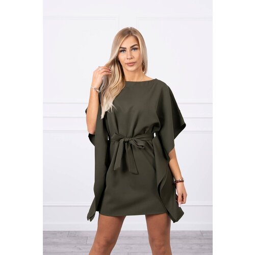 Kesi Batwings Oversize Dress Khaki Slike
