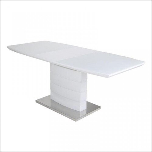 Olimp Sport Trpezarijski sto DT122 MDF Beli visoki sjaj 770-970 Cene