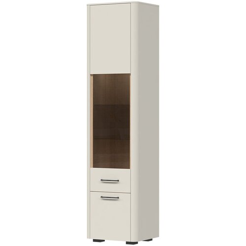 Jela Jagodina Vitrina V50-2KS/AI Air, 50x202x41 cm, Bela Cene