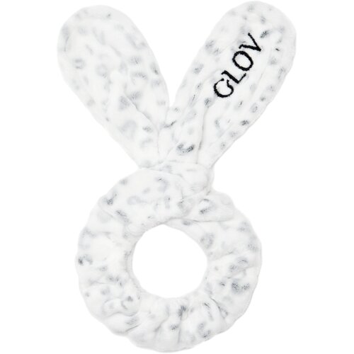 Glov Bunny Ears Headband - 2in1 Hair Protecting Headband & Hair Tie - Snow panther Cijene