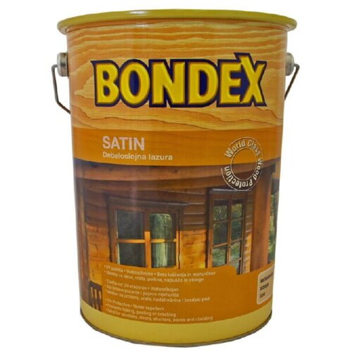 BONDEX lazura za drvo satin (crveni bor, 5 l, svilenkasti sjaj) Cijene