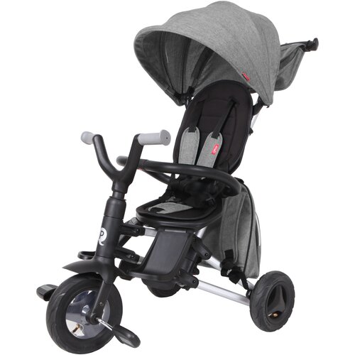 Qplay tricikel Nova rubber temno siv 38565 Slike