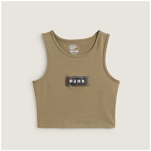 Vans Majice brez rokavov UPWORN FITTED TANK Zelena Slike