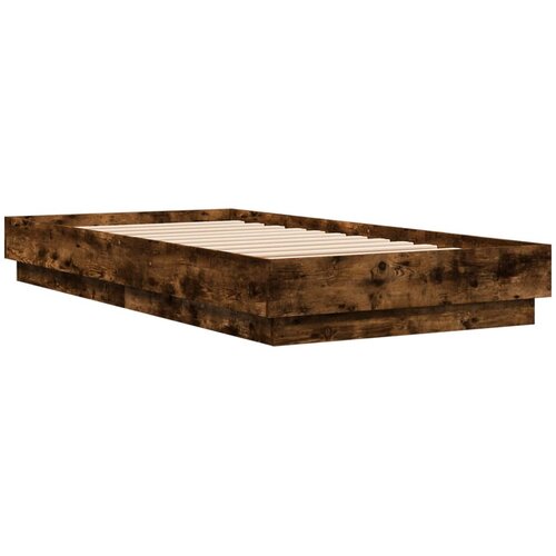 vidaXL Okvir za krevet boja hrasta 90x190 cm konstruirano drvo Cene