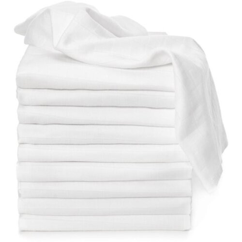T-TOMI TETRA Cloth Diapers HIGH QUALITY White plenice iz blaga White 70x70 cm 10 kos Cene
