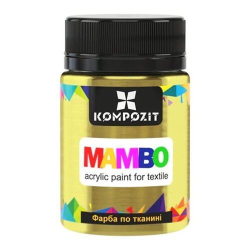  MAMBO metalik boja za tekstil i kožu | 54 gold Slike