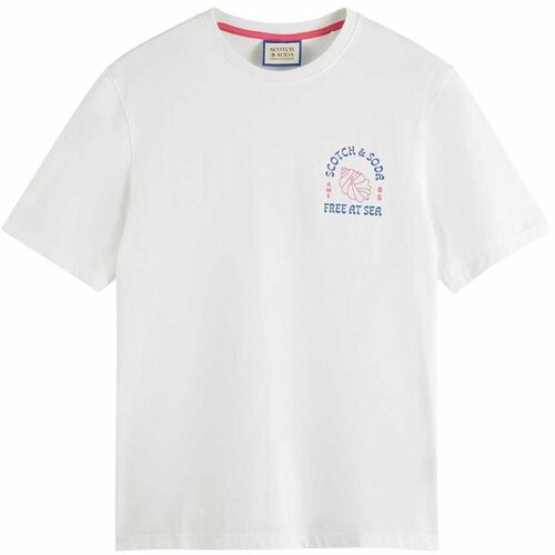 SCOTCH & SODA bela muška majica  SS176739-0006 Cene