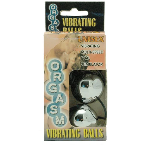 Seven Creations ORGASM VIBRATING BALL - SILVER