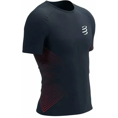 Compressport Performance SS Tshirt M Salute/High Risk Red L Majica za trčanje s kratkim rukavom