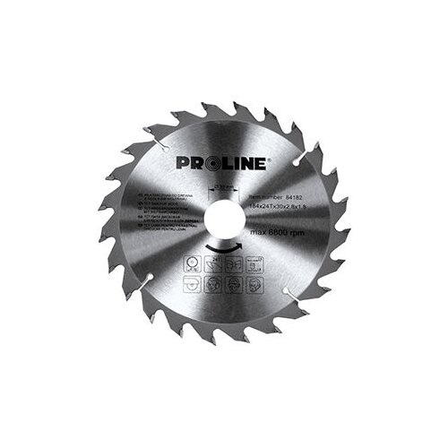 List za kružnu pilu 184x20mm 24Z karbid 84182 PROLINE Cijene