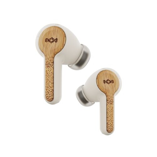 HouseofMarley REBEL CREAM TRUE WIRELESS EARBUDS slušalke - bež barve Cene