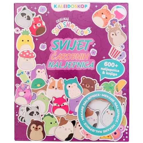 Odeon squishmallows Squishmallows Zabavna neonska knjiga za bojanje Slike