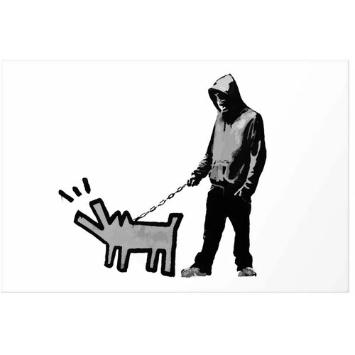  Plakat - Dog Art 90x60 Bez okvira Cene