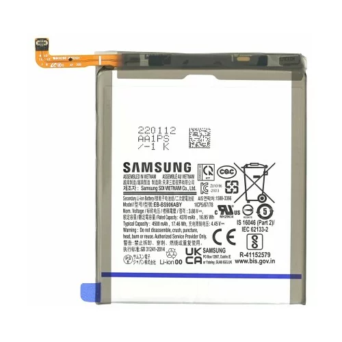 Samsung Baterija za Galaxy S22 Plus 5G / SM-S906, originalna, 4500 mAh
