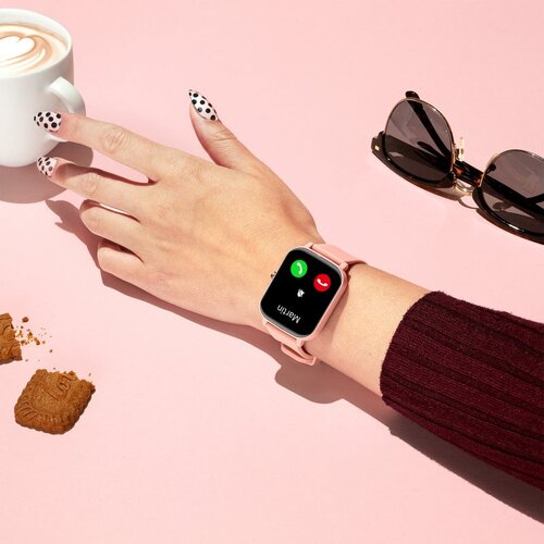 Niceboy Watch Lite 5 pametna ura Peach 1 kos Slike