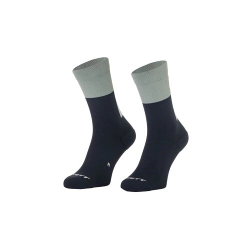 Čarape SCOTT BLOCK STRIPE CREW dark blue-spray grey Slike