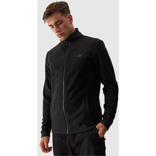 4f men's Polar Regular With Stand-up Collar Black WMM00TFL Slike