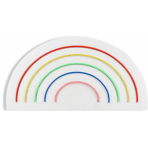 Wallity Rainbow - Multicolor Multicolor Decorative Plastic Led Lighting Cene