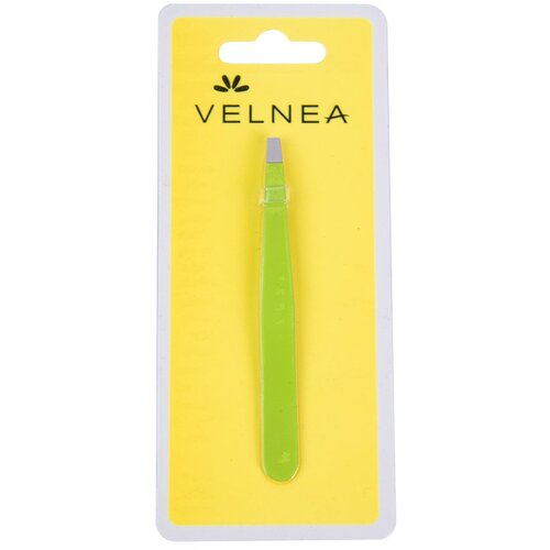 Velnea pinceta inox ravna zelena Cene