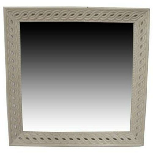  Zidno ogledalo Home ESPRIT Bijela Prirodno Drvo Manga romantični 92 x 6 x 92 cm Cijene