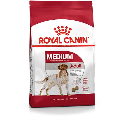 Royal Canin medium adult - hrana za odrasle pse srednjih rasa (11-25kg) od 12 meseci do 7 godina (1kg, 4kg, 10kg, 15kg) 10kg Cene