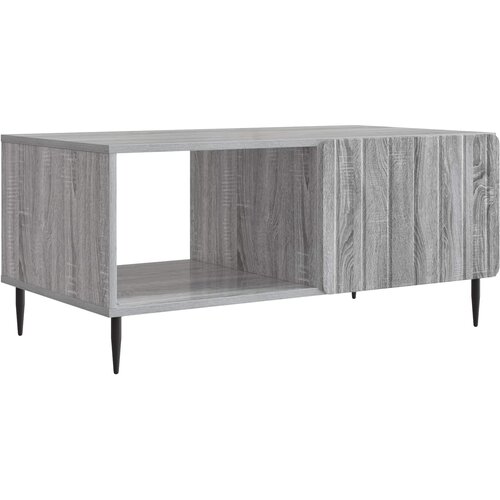  Kava Stol Siva Sonoma 90 x 50 x 40 cm Konstruirano drvo Cene
