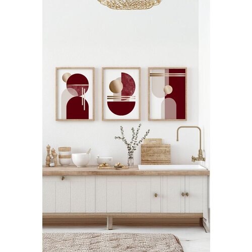 Wallity dekorativna slika Ersydata8-3348, 33x48cm, 3 dela Slike